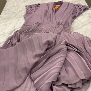 Catherine Malandrino Silk and lace dress